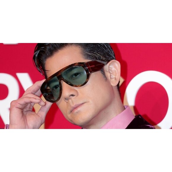 New TOM FORD Bronson Brown Aviator FT1044/S 56E Sunglasses Women - Picture 6 of 7